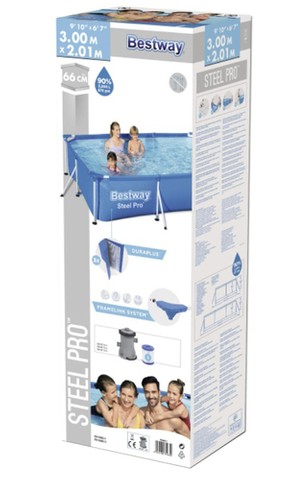 Bestway bazen 300x201x66 cm - slika 2