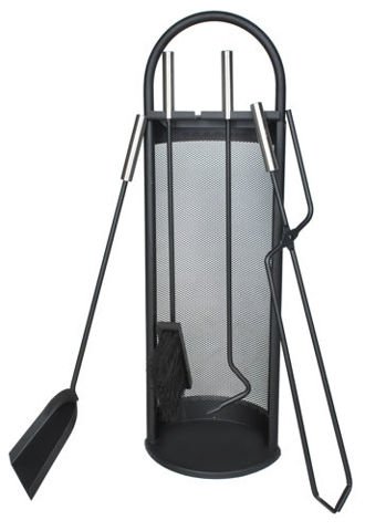 5-dijelni set za kamin/peć Steel