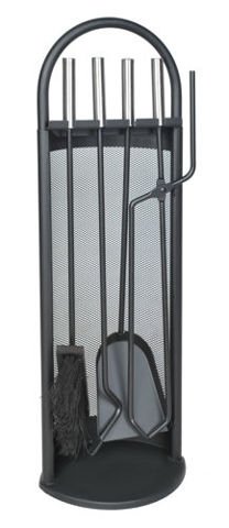 5-dijelni set za kamin/peć Steel - slika 8
