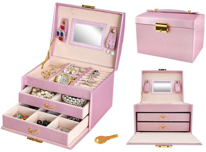 Kovčeg za nakit Pink