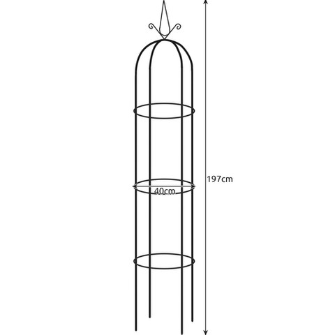 Vrtna pergola 197x40 cm