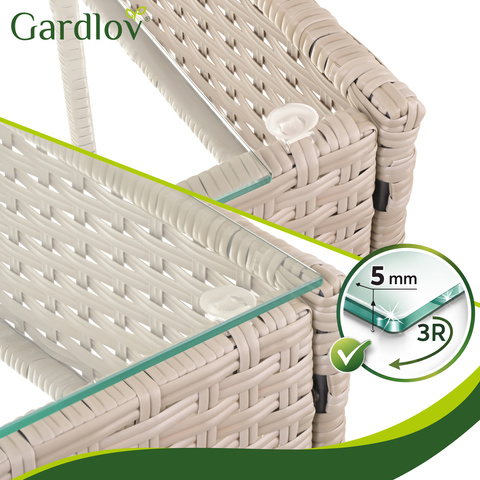 Beige set za sjedenje - slika 7