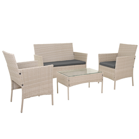 Beige set za sjedenje - slika 2