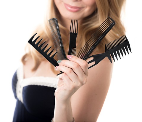 Profesionalni set češljeva BeautyHair - 10 komada - slika 6