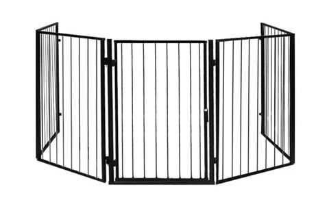 Sigurnosna ograda/vrata 304x74,5cm - slika 11