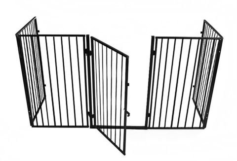 Sigurnosna ograda/vrata 304x74,5cm - slika 5