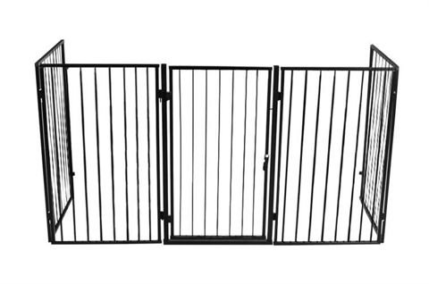 Sigurnosna ograda/vrata 304x74,5cm - slika 2
