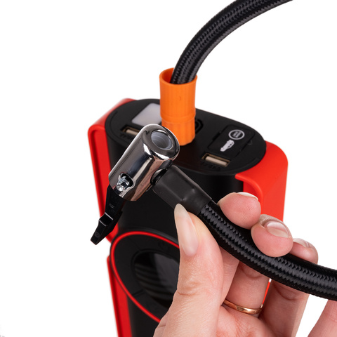 Power Bank Jump Starter za aute s funkcijom pokretanja 10000 mAh za dizel i benzin 6u1!