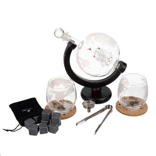 Whiskey set Globus 850ml - slika 14