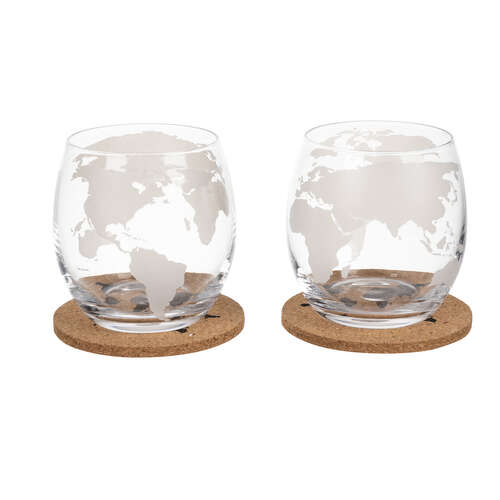 Whiskey set Globus 850ml - slika 11