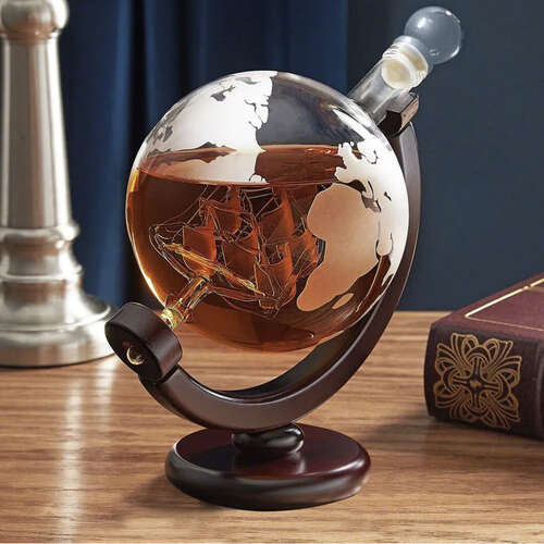Whiskey set Globus 850ml - slika 8