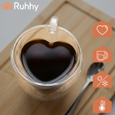 5-dijelni set termo čaša Heart Ruhhy 240ml - slika 4