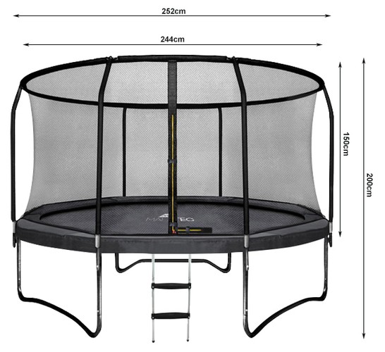 Trampolin 244cm - slika 4